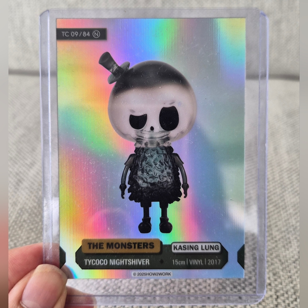 2025 How2Work The Monsters Trading Card Tycoco Nightshiver